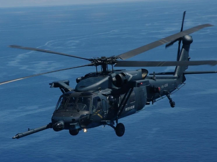 秋田救難隊で運用される救難ヘリコプター「UH-60J」